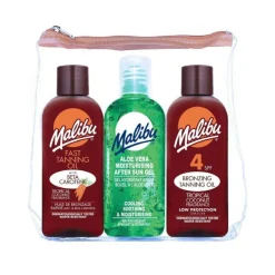 Fast Tanning Travel Essentials, SPF 4 Bronzing and Beta Carotene Oil, Sooth