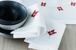 Fødselsdagsservietter Dannebrog