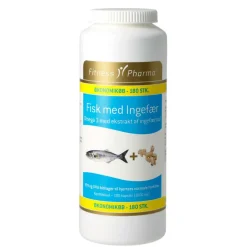 Fiskeolie med ingefær