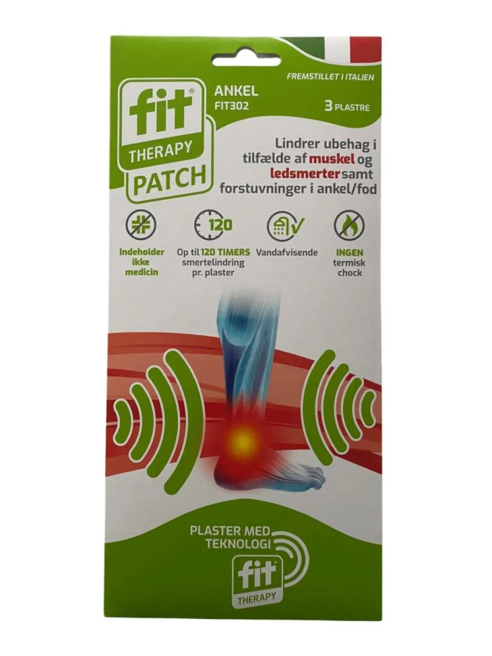 FIT Plaster Smertelindrende Plaster Ankel