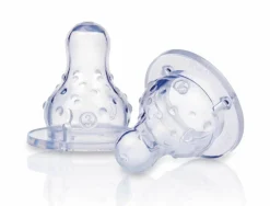 Flaskesut silikone 2-pak 0+