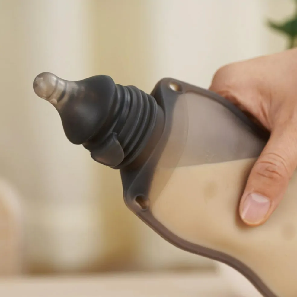 Flaskesut til Silikonepose