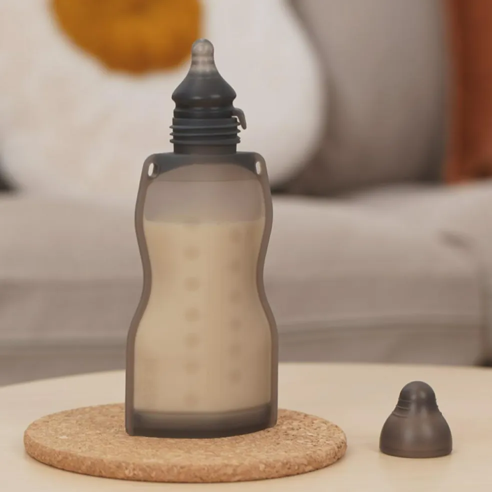 Flaskesut til Silikonepose