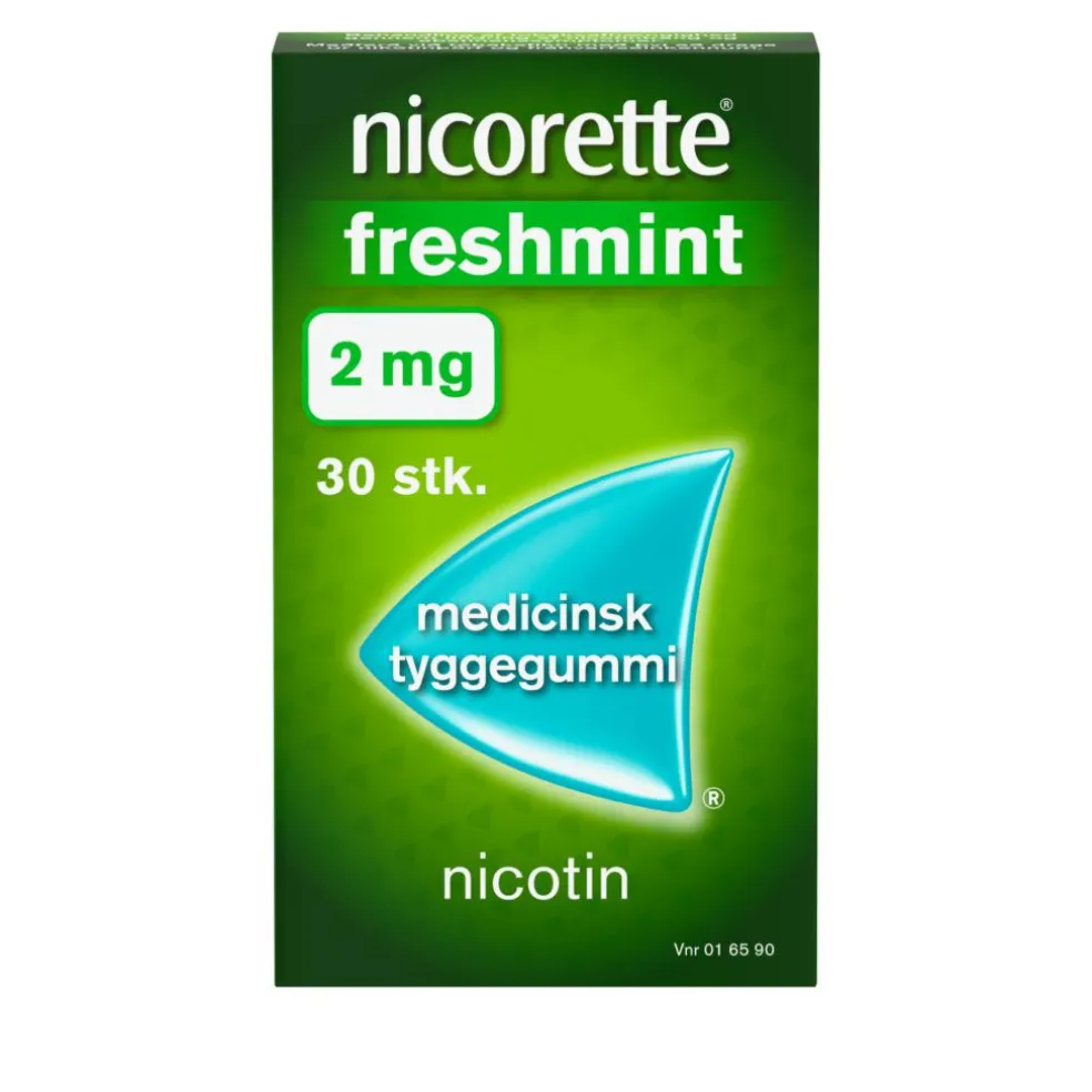 Freshmint 2 mg medicinsk tyggegummi