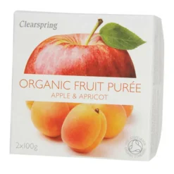 Frugtpuré abrikos, æble Ø
