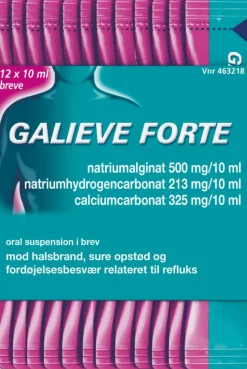 Galieve Forte, 500 mg/213 mg/325 mg, oral suspension