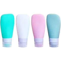 Genanvendelig Silikone Rejseflasker