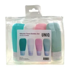 Genanvendelig Silikone Rejseflasker