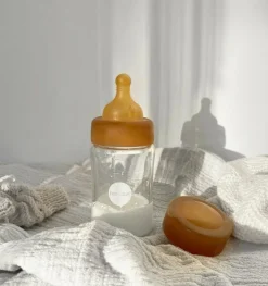 Glas Sutteflaske Wide Neck