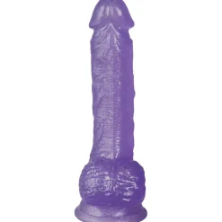 Glitter Dildo Med Kugler