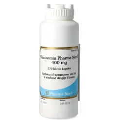 Glucosamin Pharma Nord 400 mg hårde kapsler