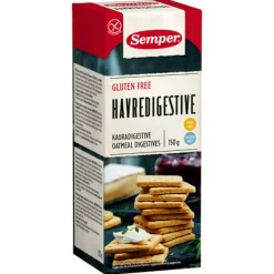 glutenfri Havredigestive kiks