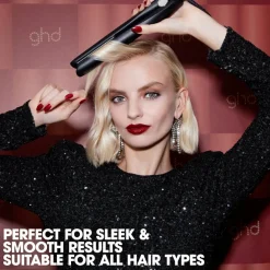 Gold Christmas Gift Set - Hair Straightener