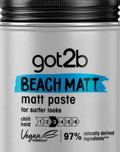 got2b Beach Matt Paste Hårvoks