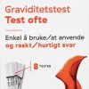 Graviditetstest strips - test ofte