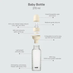 Grow and Flow Sutteflaske Sæt Silikone