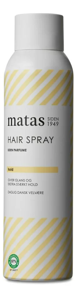 Hair Spray Ekstra Stærk Hold Uden Parfume