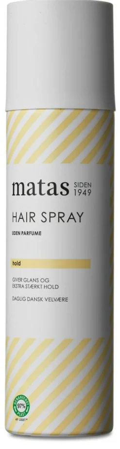 Hair Spray Ekstra Stærk Hold Uden Parfume