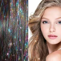 Hair Tinsels Glitter Extensions