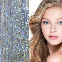 Hair Tinsels Glitter Extensions