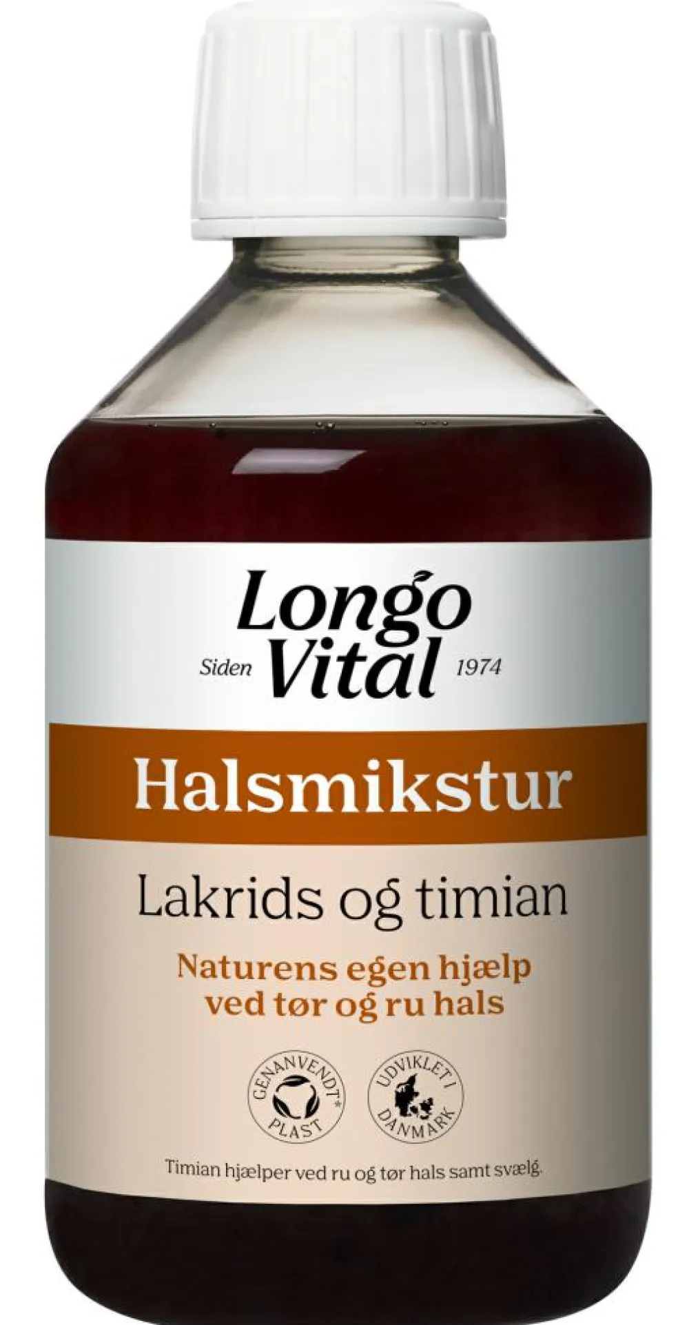 Halsmikstur med Lakrids og Timian