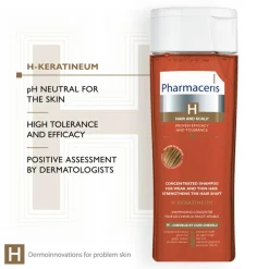 H-Keratineum Concentrated Hair Strengthening Shampoo For Weak and Thin Hair