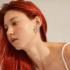 Hoops med organisk, præget tekstur