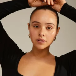 Hoops Øreringe med Hjerter Iokaste