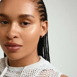 Hoops Øreringe med Perler Kalia