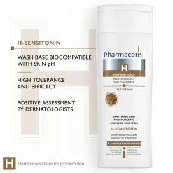 H-Sensitonin Soothing and Moisturizing Micellar Shampoo