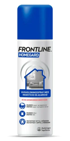 Husholdningsspray mod flåter og lopper