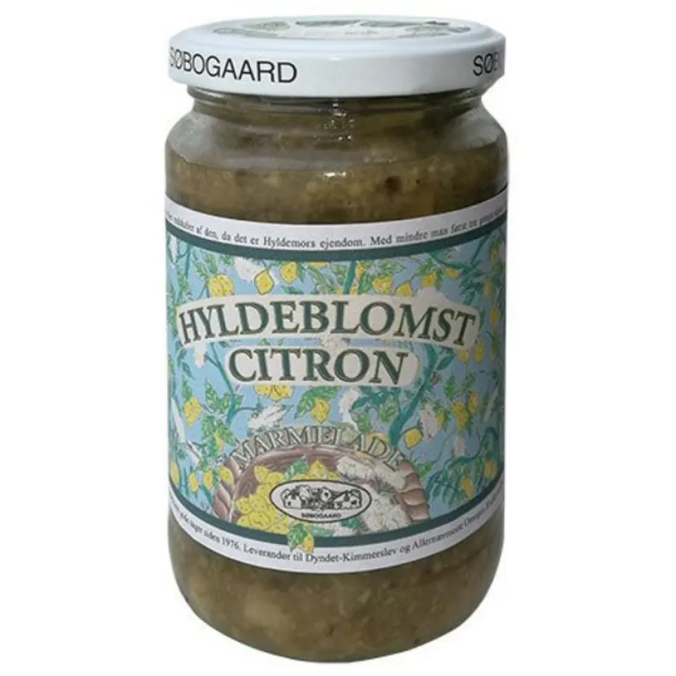 Hyldeblomst/Citron Marmelade Ø