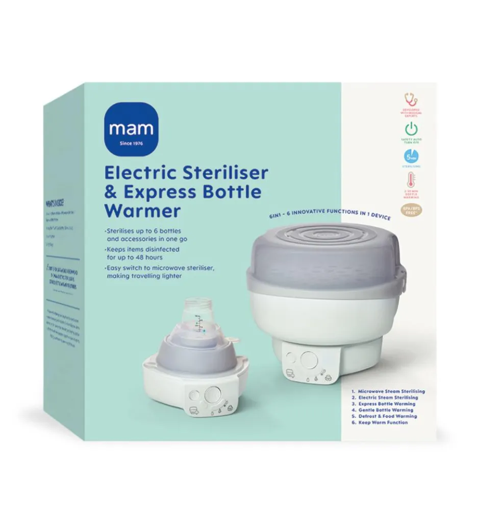 6in1 Steriliser & Bottle Warmer