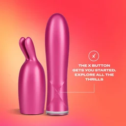 2in1 Vibrator & Teaser Tip