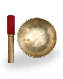 Indisk Syngeskål med Træ Kølle