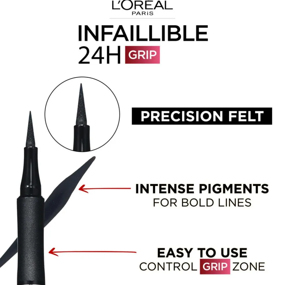 Infaillible Grip 24H Precision Felt Eyeliner