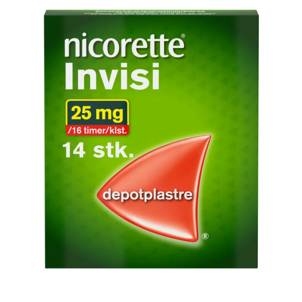 Invisi Depotplastre 25 mg/16 timer