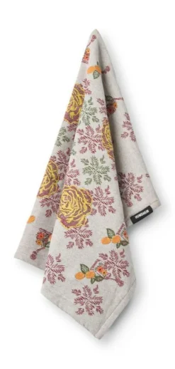 Jacquard & Embroidery Organic Tea Towel