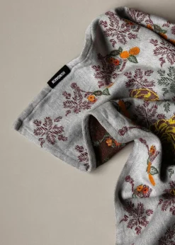 Jacquard & Embroidery Organic Tea Towel