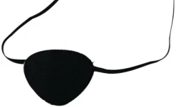 Øjeklapper m/gummibånd sort