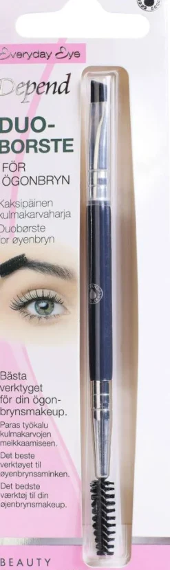 Øjenbrynspensel Duobørste