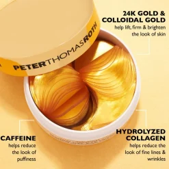 24K Gold Pure Luxury Lift Firm Hydra Gel Eye Patches