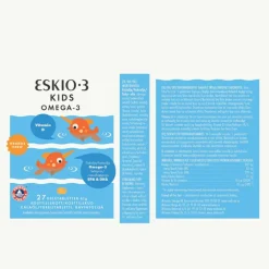 Kids Omega 3 Vitamin D Appelsin