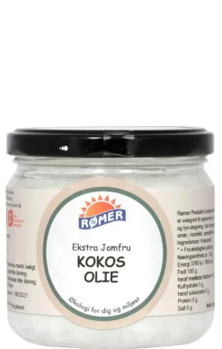 Kokosolie ekstra jomfru koldpresset Ø