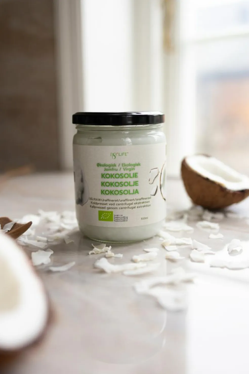 Økologisk Jomfru Kokosolie
