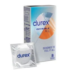Kondomer Invisible XL 8