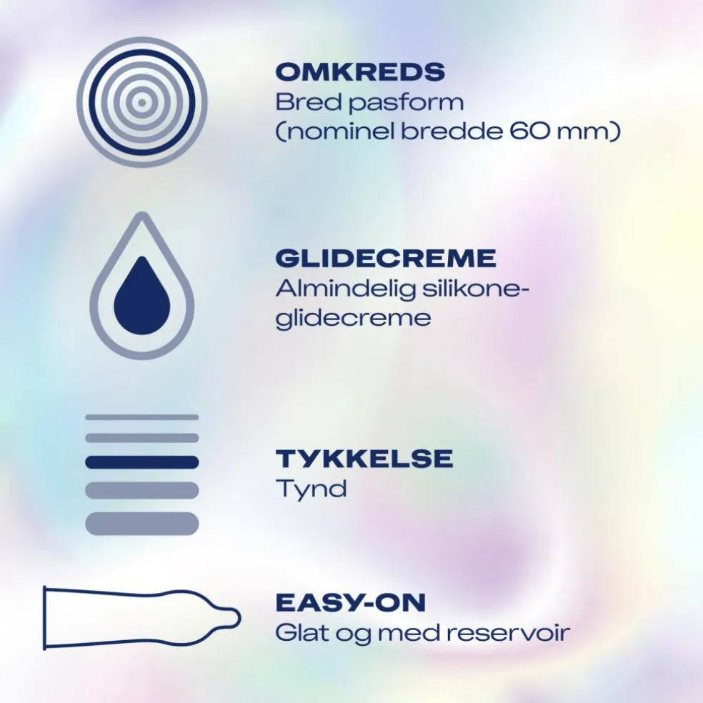 Kondomer Invisible XL 8