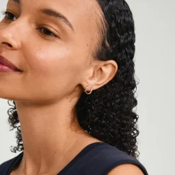 Krystal Hoops Øreringe Kleopratra