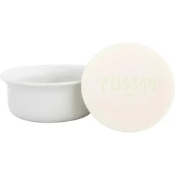 Limoges Porcelænsskål med barbersæbe og låg