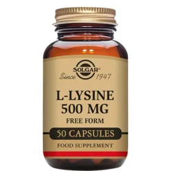 L-Lysin Aminosyre 500 mg.